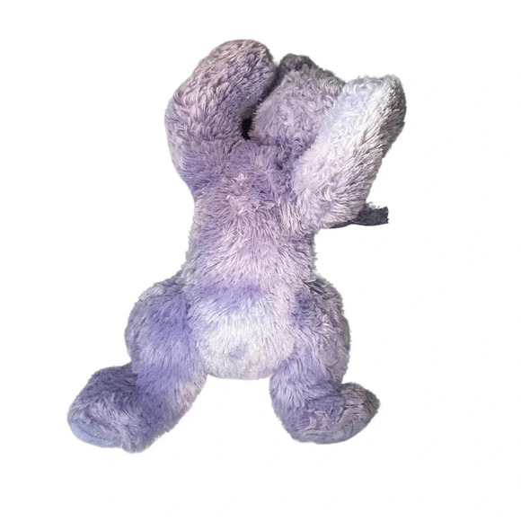 Kelly Toy Light Purple Bear Plush - Laying Down Shaggy Floppy Lovey, Comfy -12” - Picture 2 of 5